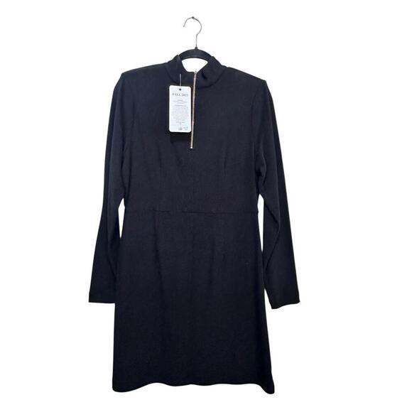 CAbi #4589 Women Long Sleeves Stretch Knit Fit & Flare Harper Dress Size Medium - Picture 6 of 7